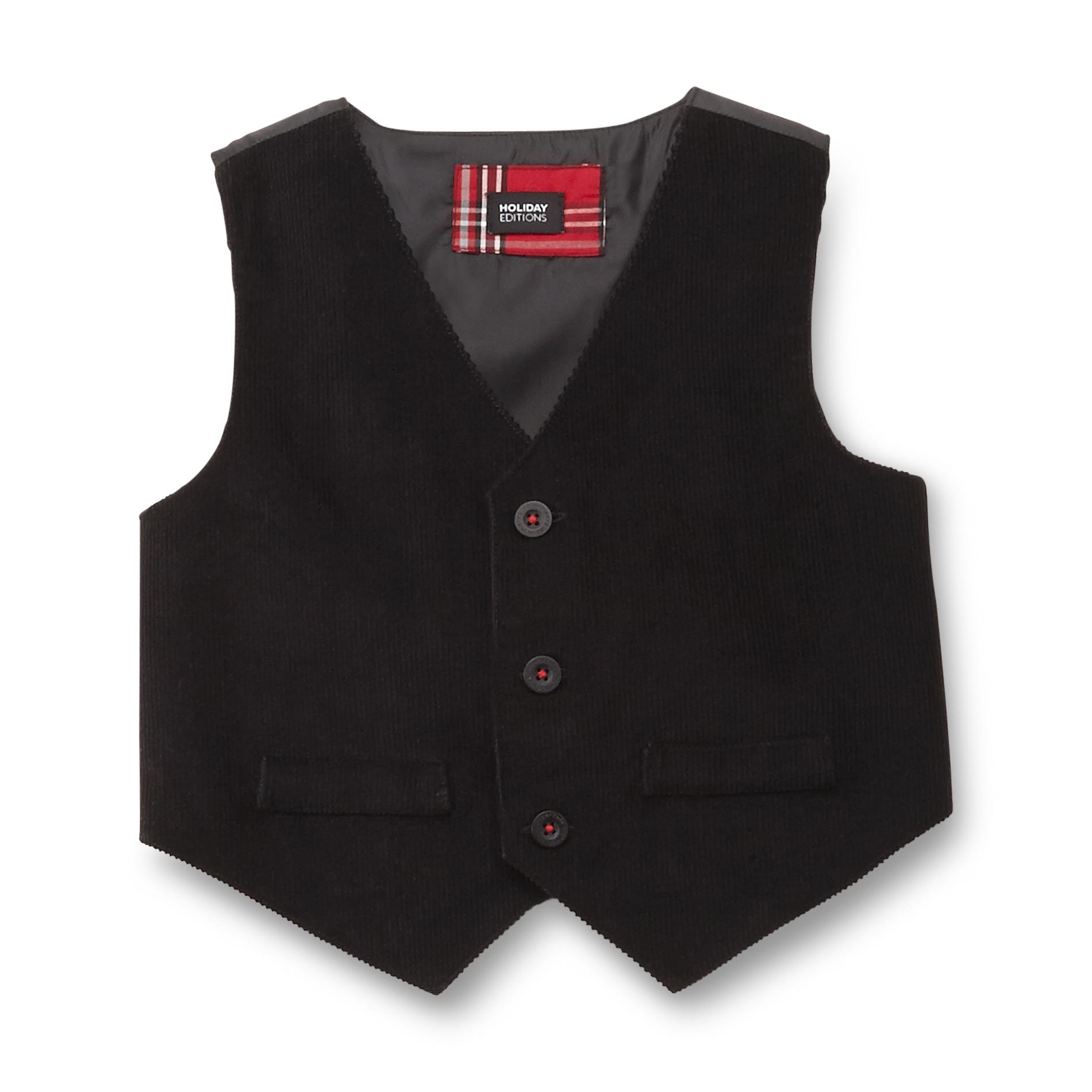 Holiday Editions Infant & Toddler Boy's Button-Front Vest
