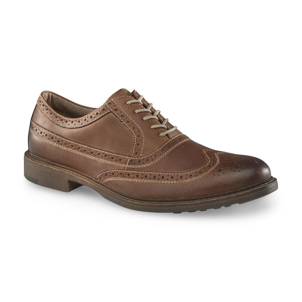 Dockers Men's Florent Brown Wingtip Oxford Shoe