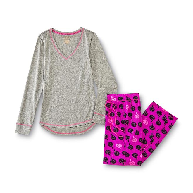 Joe Boxer Women's Pajamas Cat Print