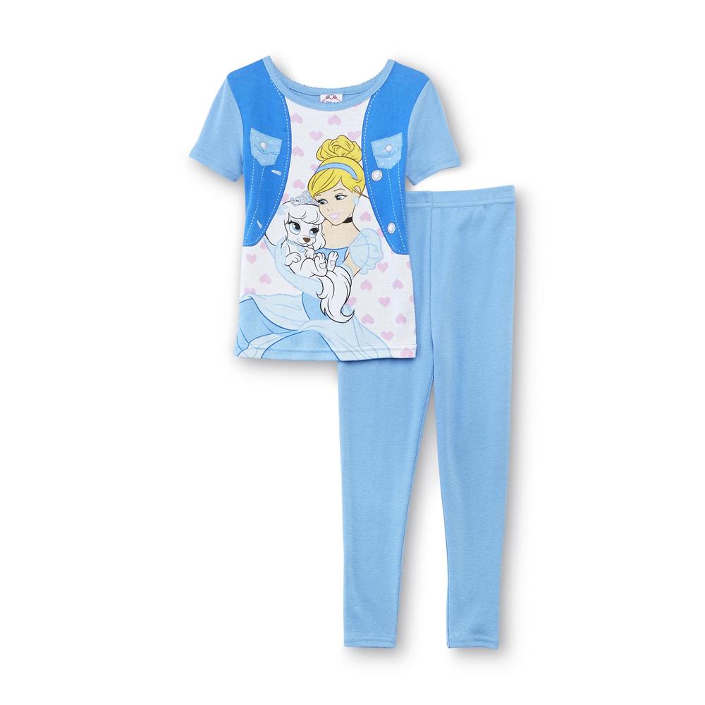 Disney Palace Pets Toddler Girl's 2-Pairs Pajamas