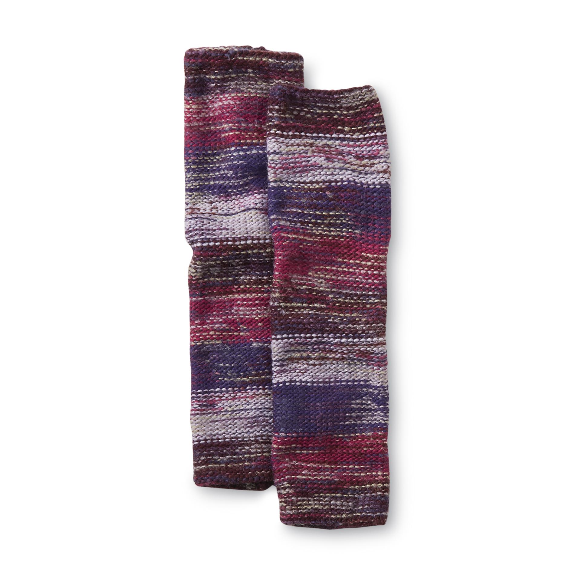 Joe Boxer Women's Knit Leg Warmers - Space Dye