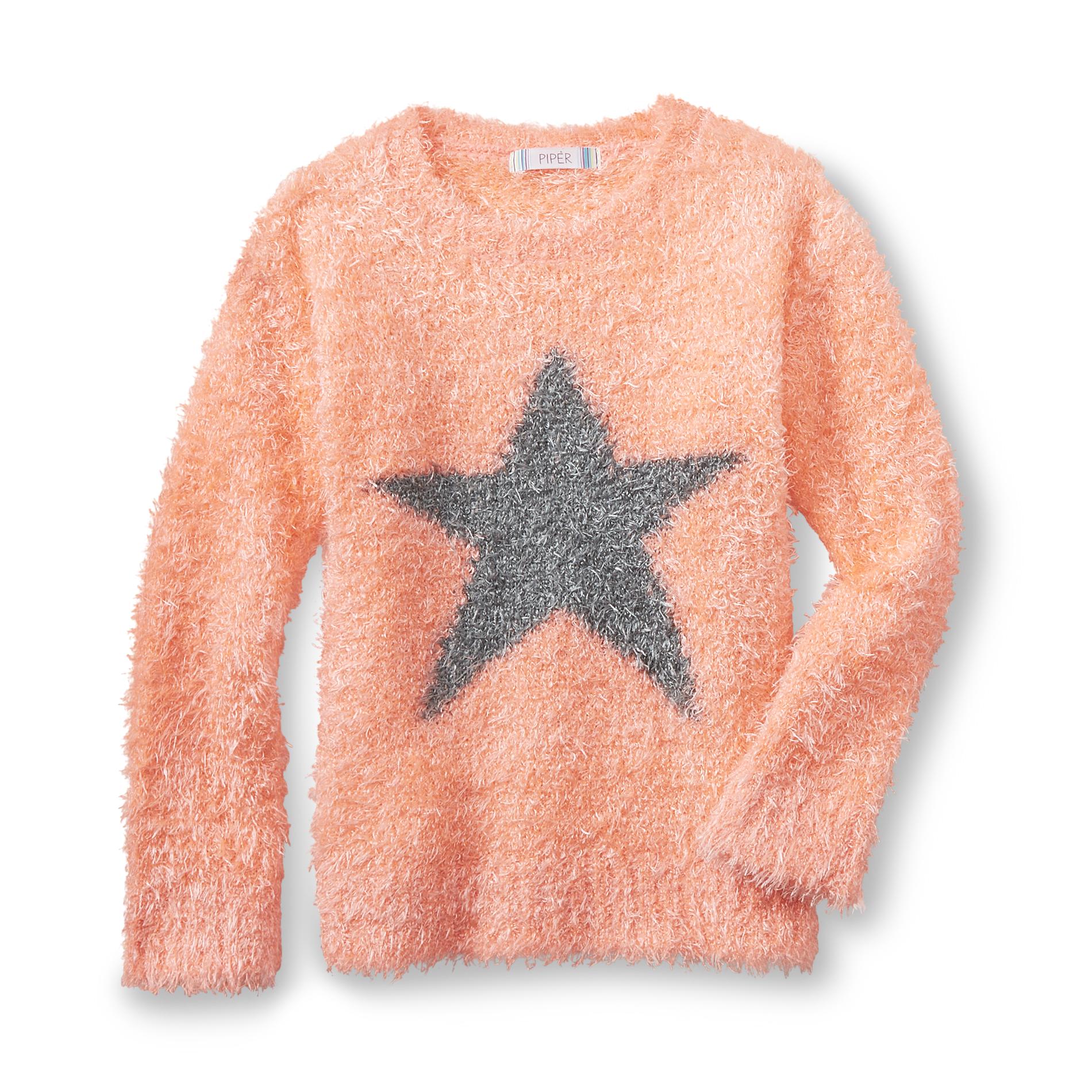 Piper Girl's Novelty Sweater - Star