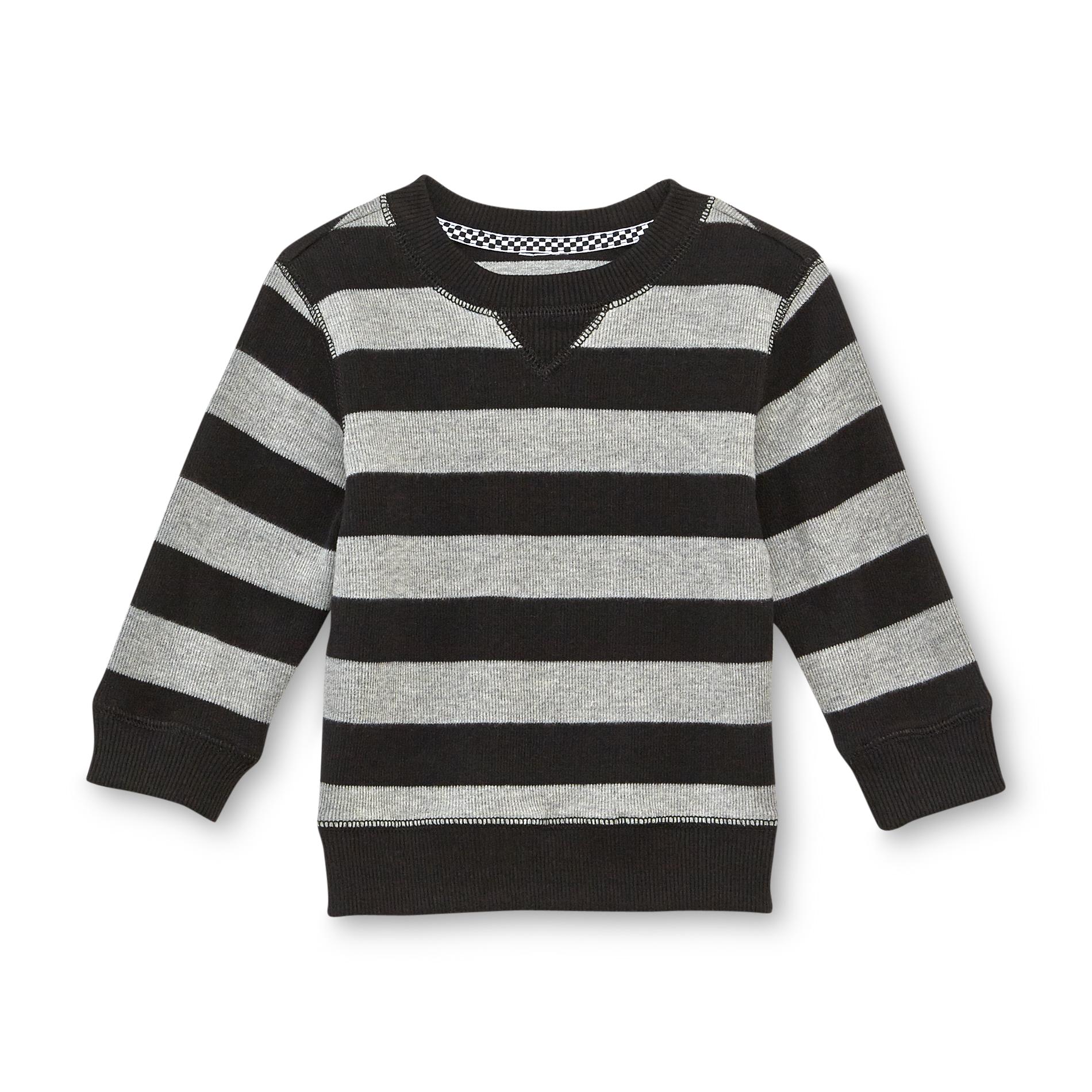 WonderKids Infant & Toddler Boy's Long-Sleeve Rib-Knit Shirt - Striped