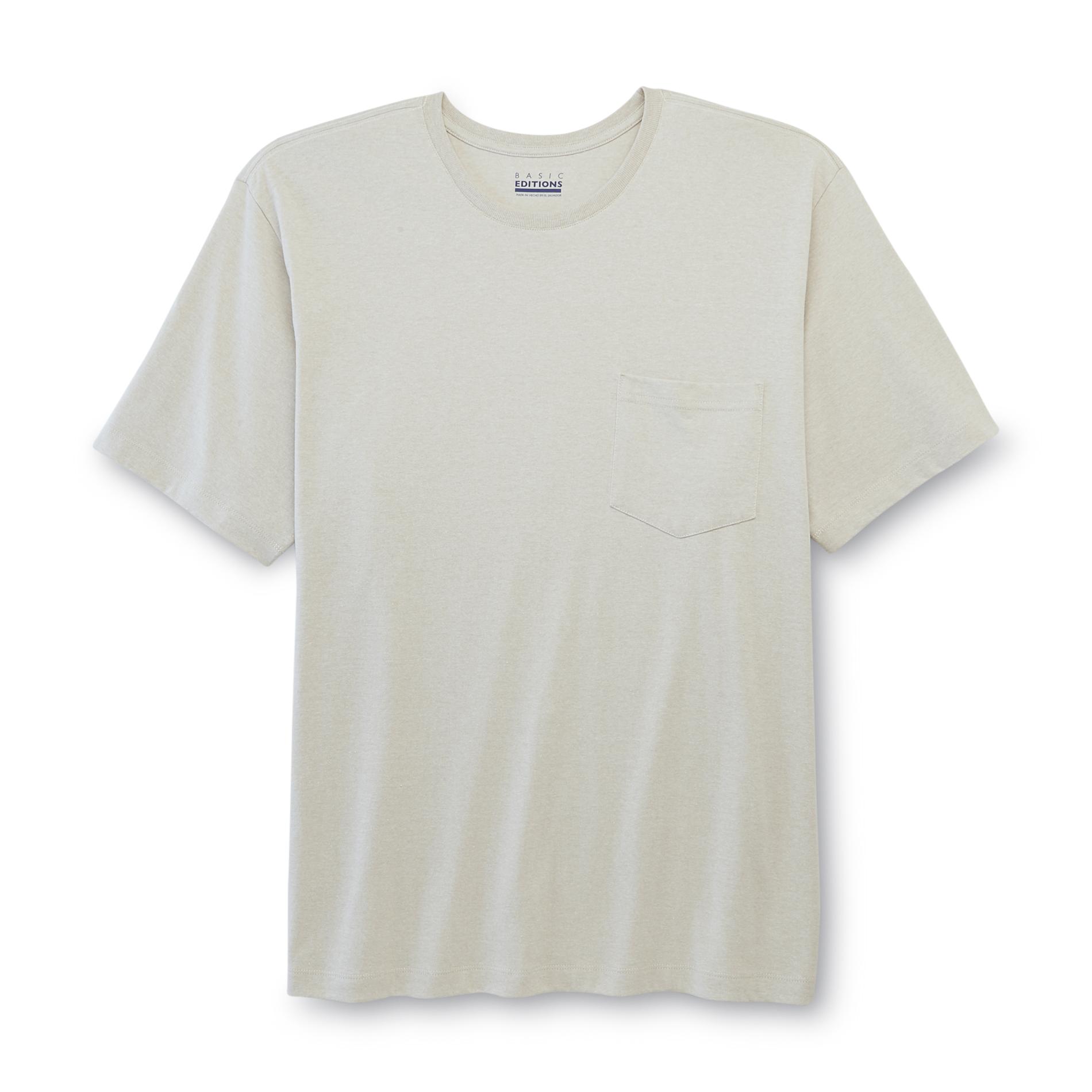 Basic Editions Men's Big & Tall Pocket T-Shirt