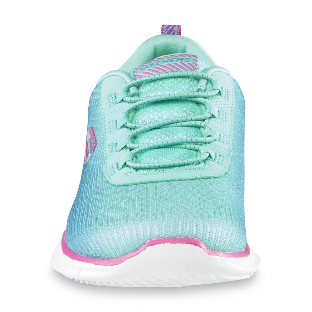 Skechers Women's Glider - Hummingbird Pink/Blue/Green Athletic Shoe
