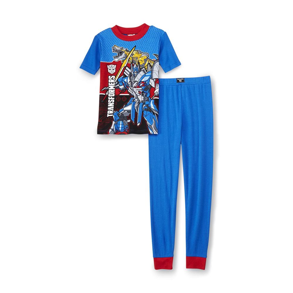 Hasbro Transformers Boy's 2-Pairs Short-Sleeve Pajamas