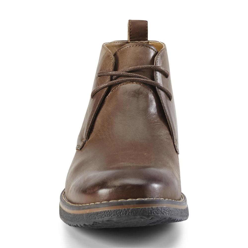 GBX Men's Milford Leather Chukka Boot - Brown