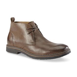GBX Men's Milford Leather Chukka Boot - Brown - Shoes - Men's Shoes ...