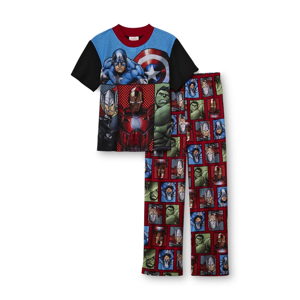Marvel Avengers Boy's Short-Sleeve Pajamas