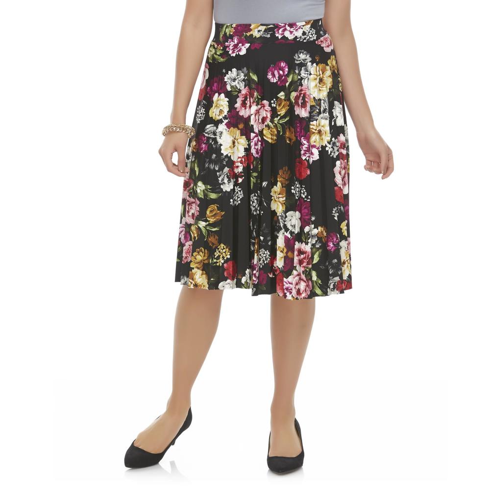 Covington Women's Pleated Skirt - Floral