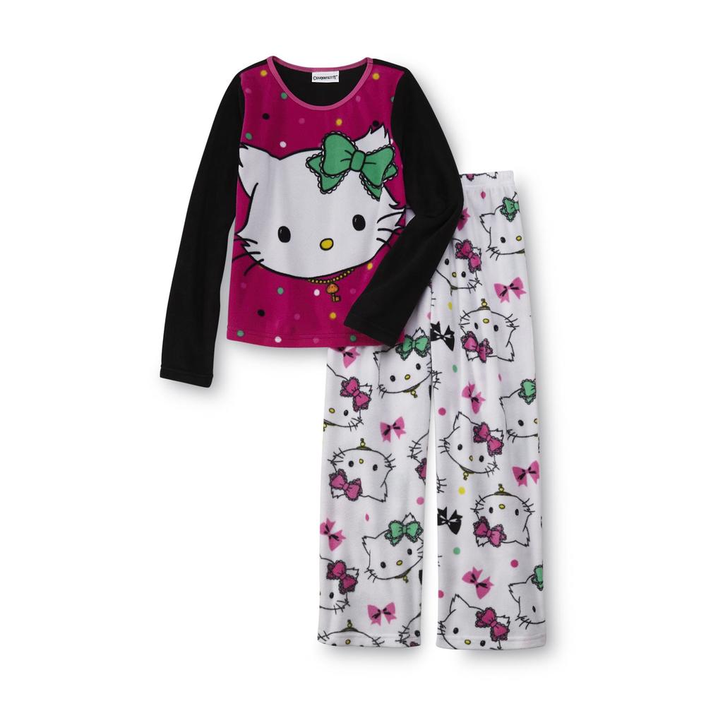 Sanrio Charmmykitty Girl's Fleece Pajamas