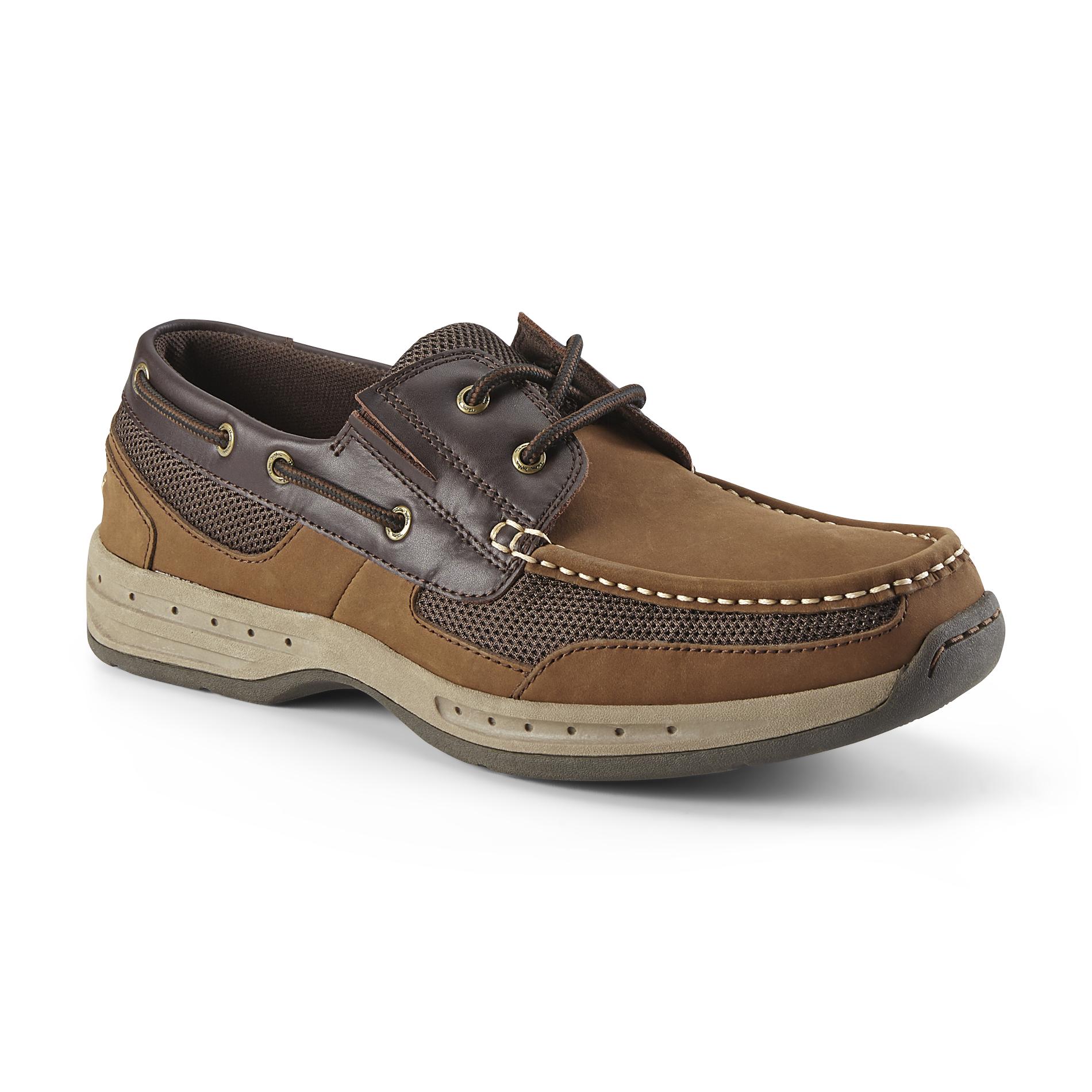 Thom McAn Men's Rudder Tan/Brown Deck Shoe | Shop Your Way: Online ...