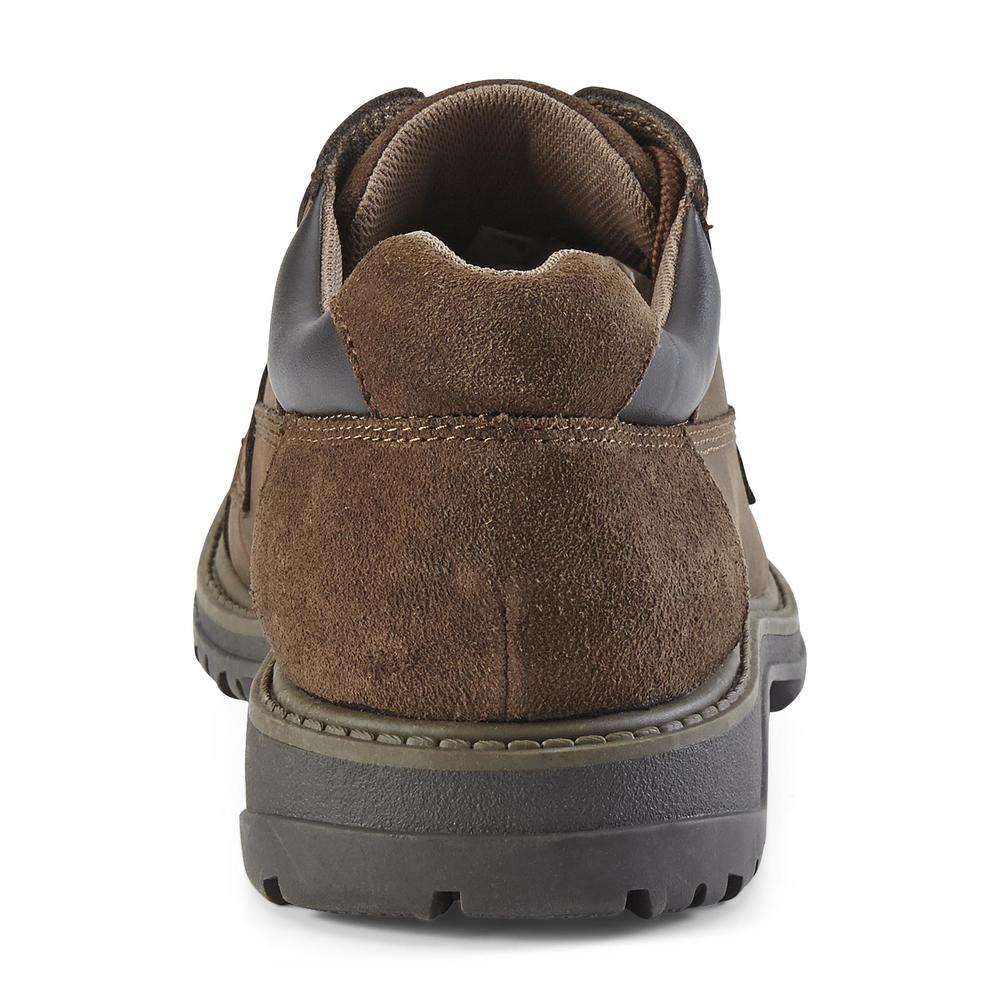 Thom McAn Men's Gus Leather Casual Oxford Shoe - Brown