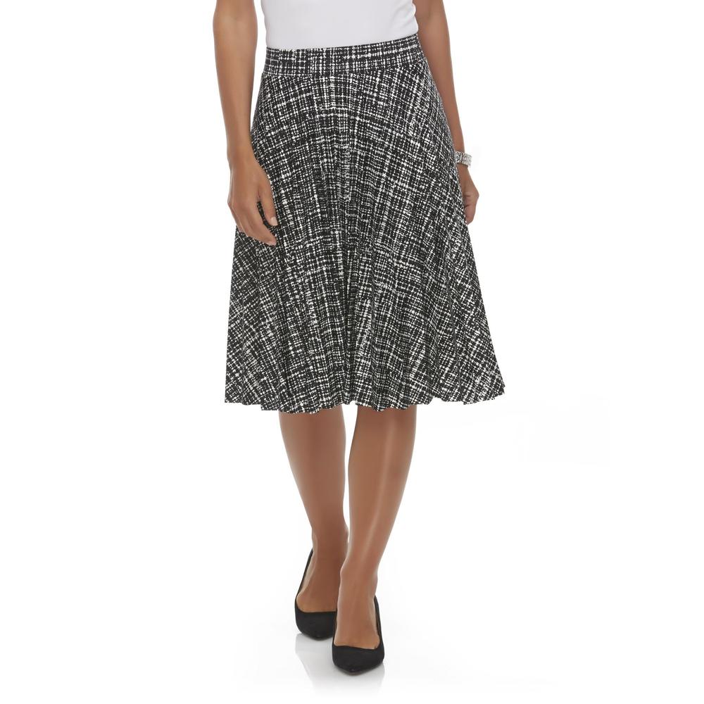 Covington Petite's Printed Knit Skirt