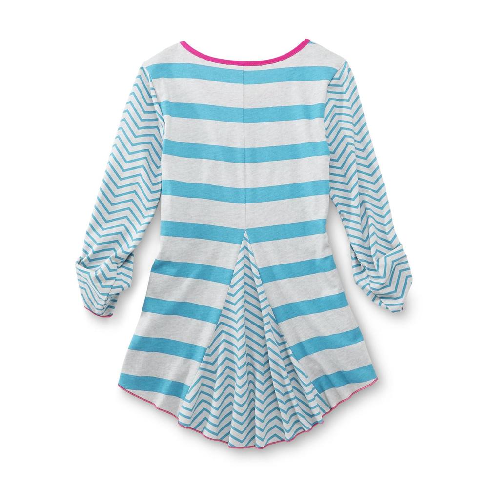 Canyon River Blues Girl's High-Low Knit Top - Love