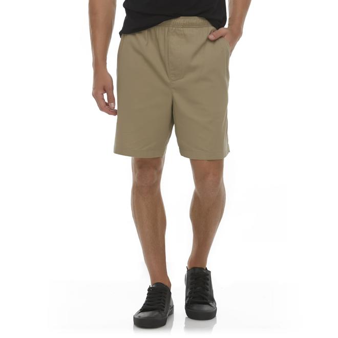 Basic Editions Men's Elastic Waist Shorts