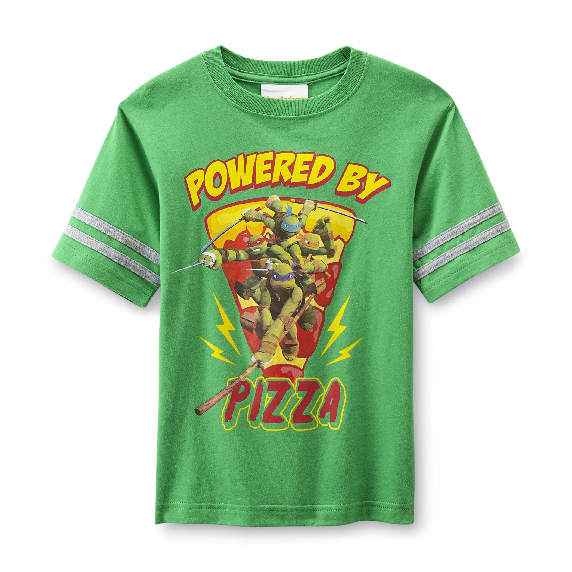 Nickelodeon Teenage Mutant Ninja Turtles Boy's Graphic T-Shirt - Pizza