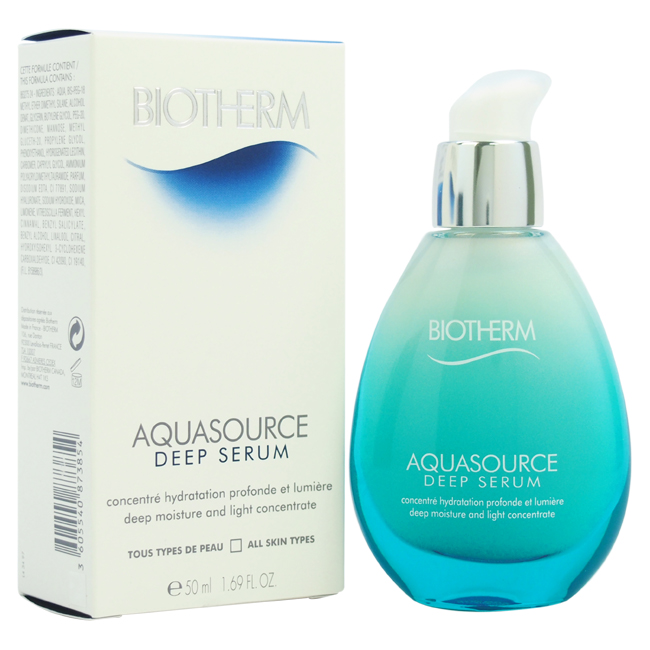 Biotherm Aqua Source Deep Serum Deep Moisture and Light Concentrate - All Skin types by  for Unisex - 1.69 oz Serum
