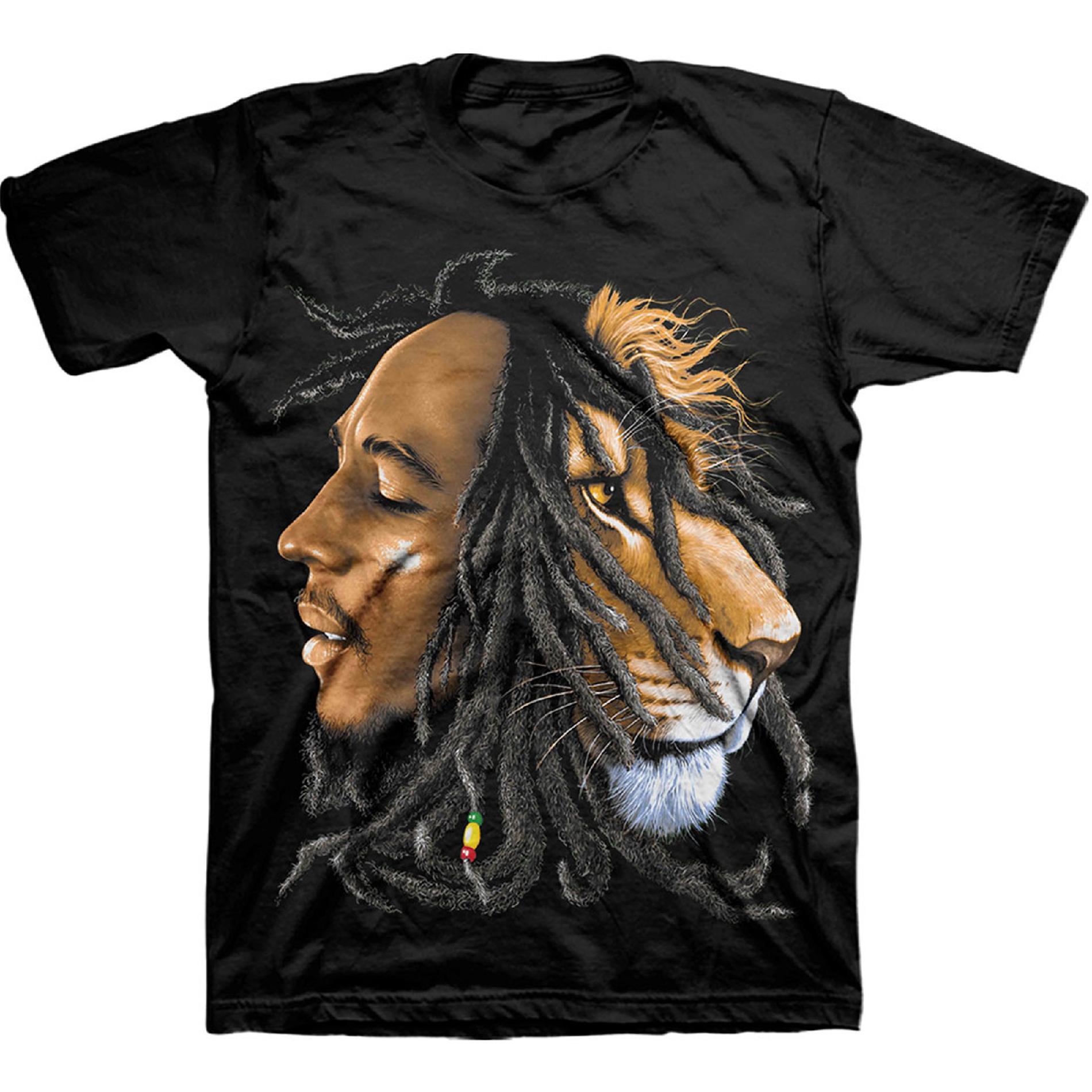 Bravado Bob Marley Men's Graphic T-Shirt - Lion