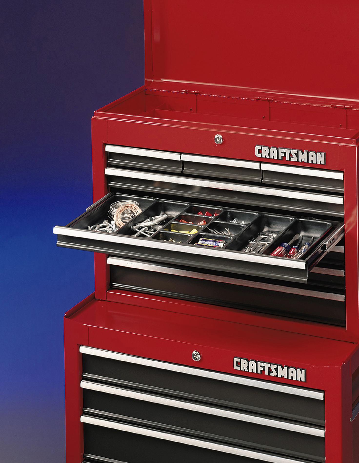 Craftsman 65296 Chest Drawer Tray Black Sears Outlet