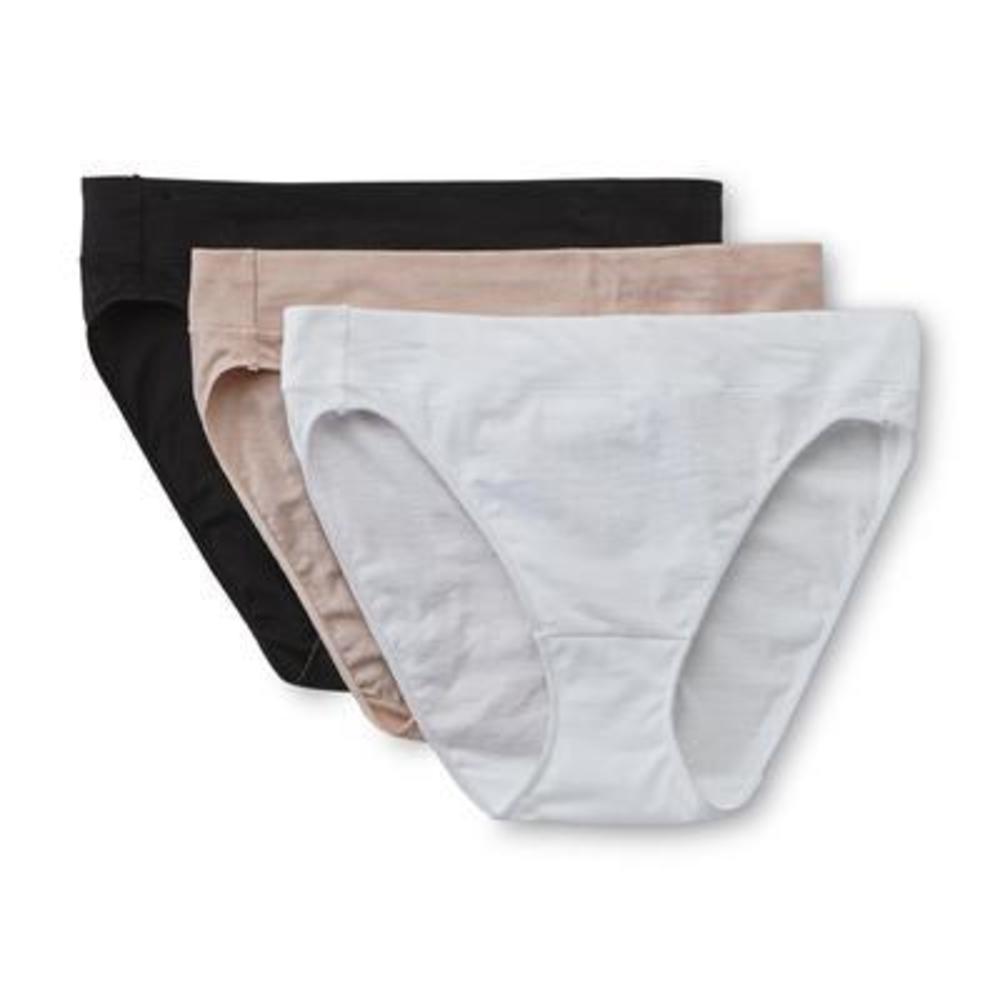 Hanes Women's 3-Pack Hi-Cut Panties