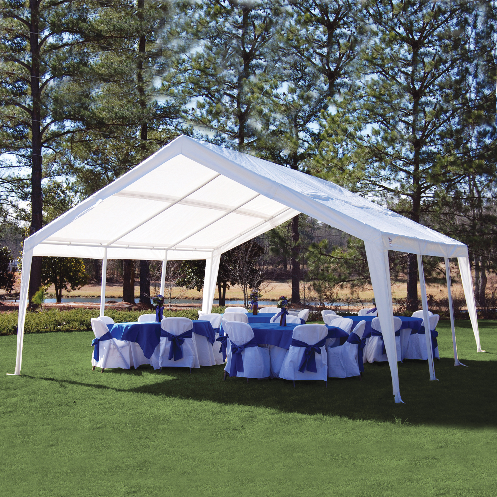 King Canopy Expandable Canopy - 12x20 - 20x20