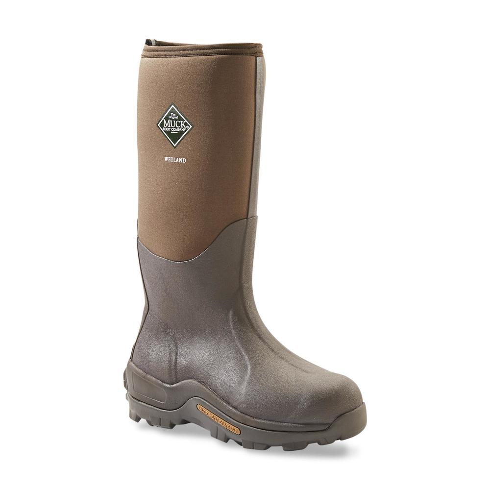 The Original Muck Boot Company Men's Wetland 14" Waterproof Field Boot - Brown