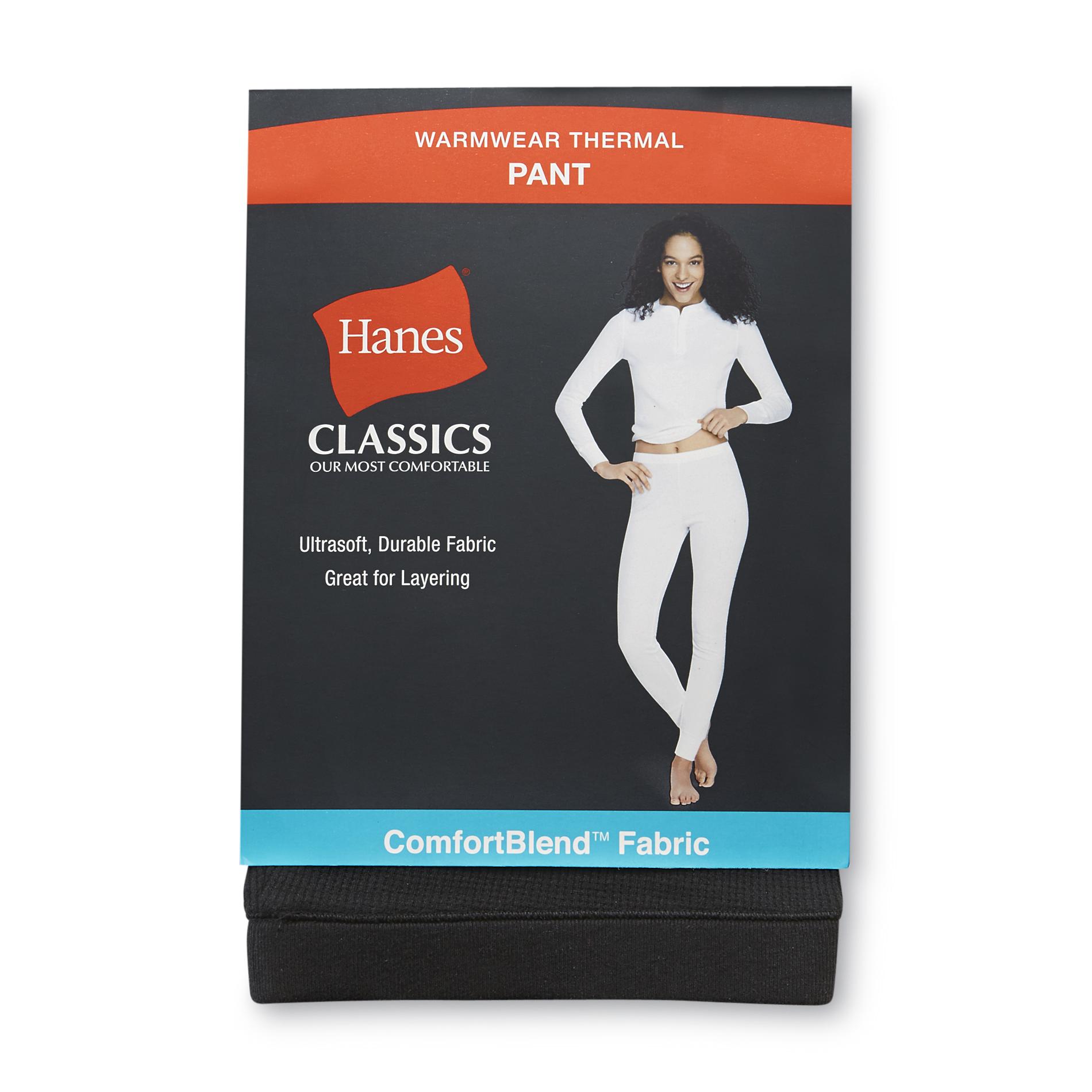 Hanes Women's ComfortBlend Thermal Underwear Pants