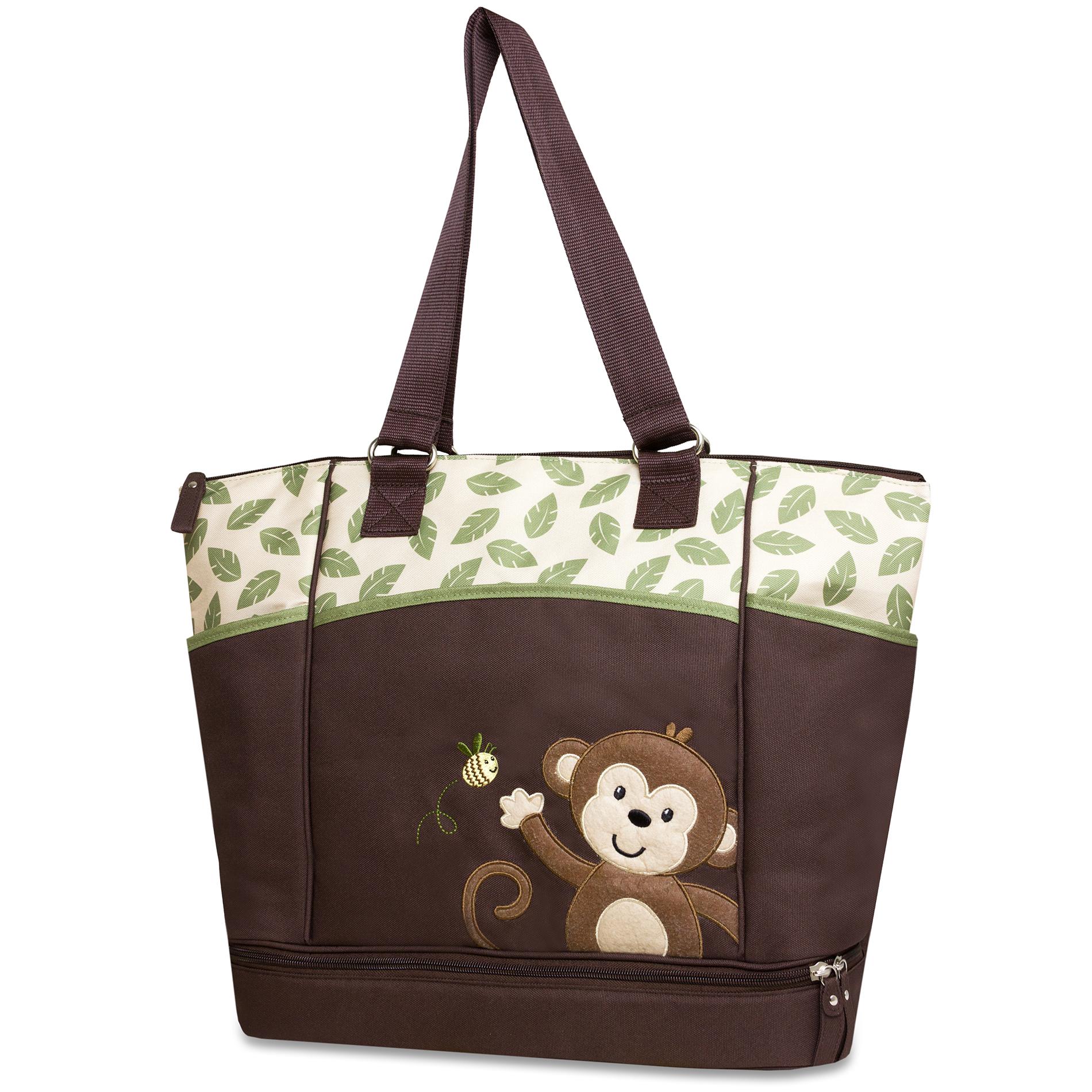 monkey diaper bag