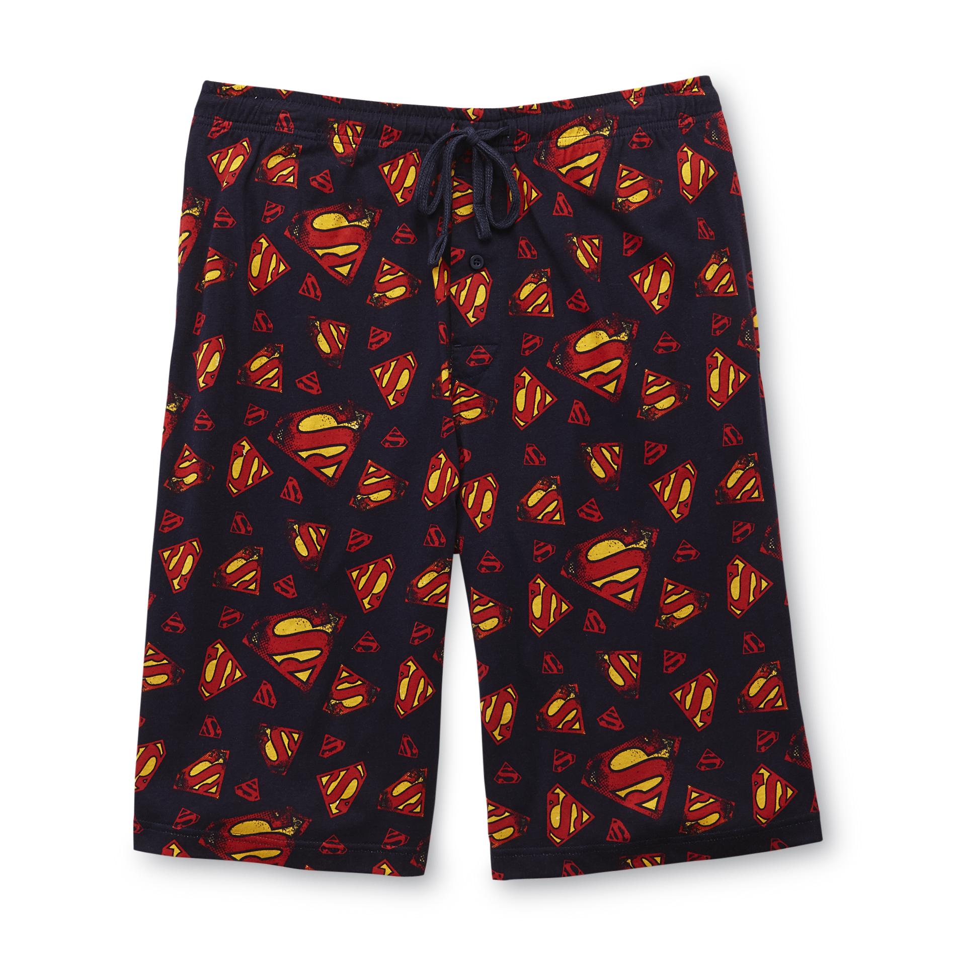 DC Comics Superman Men's Jam Shorts - Emblem