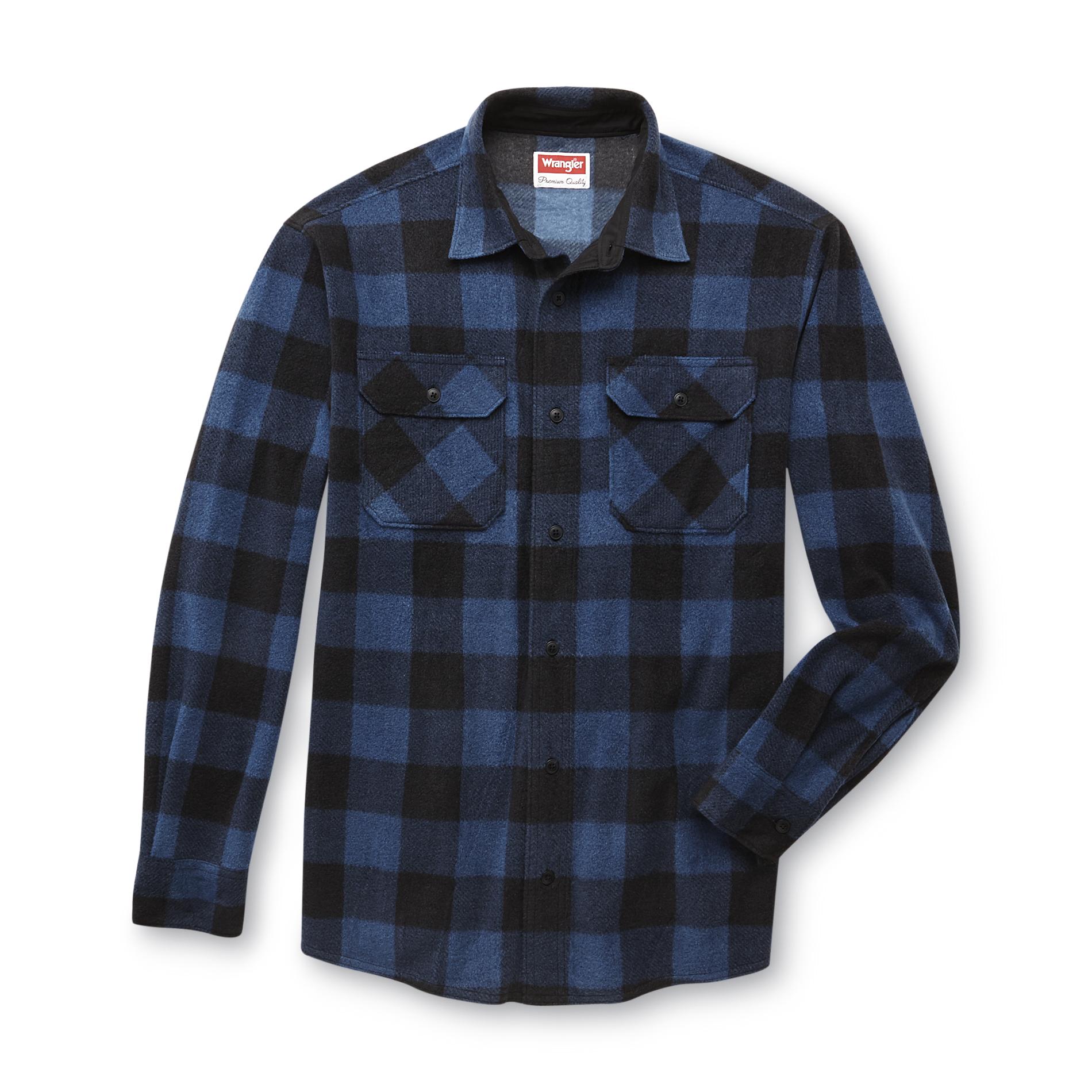 Wrangler Men's Button-Front Shirt - Buffalo Plaid