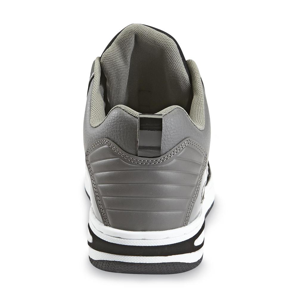 Phat Farm Men's Narrows Gray/Black Basketball Shoe