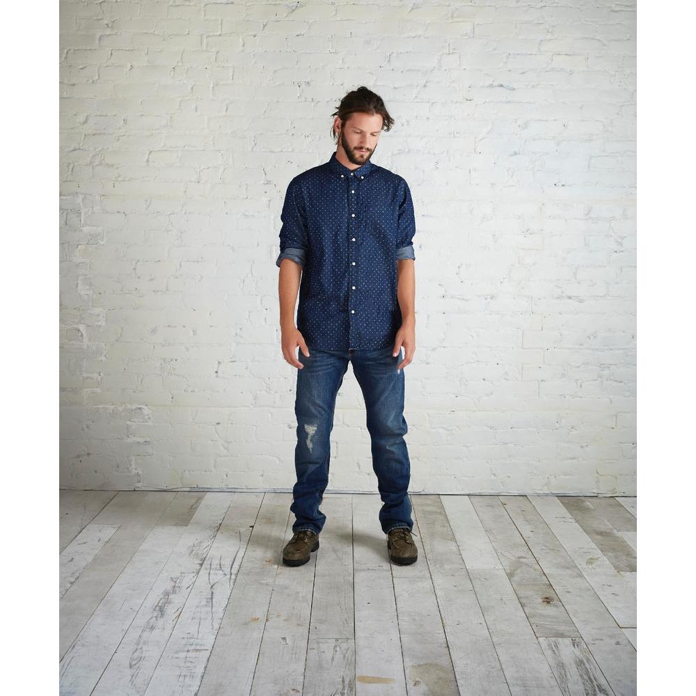 Adam Levine Men's Button-Down Shirt - Speckled