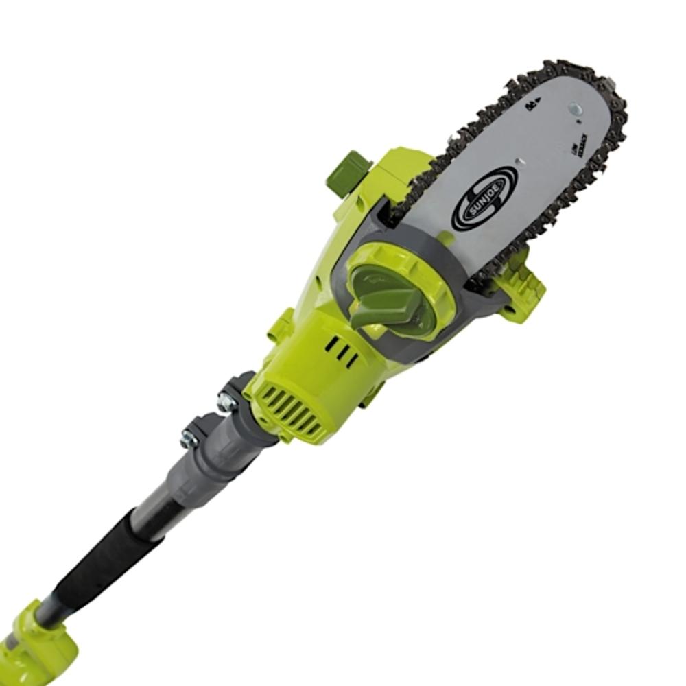 Sun Joe iON8PS iON 40-Volt Cordless 8-Inch Pole Chain Saw w/ Brushless Motor &#8211;