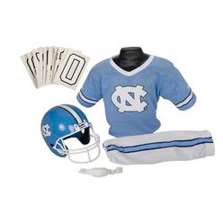 Franklin Sports NCAA UNC Tarheels Kids College Football Uniform Set - Youth Uniform Set - Includes Jersey, Helmet, Pants - Youth