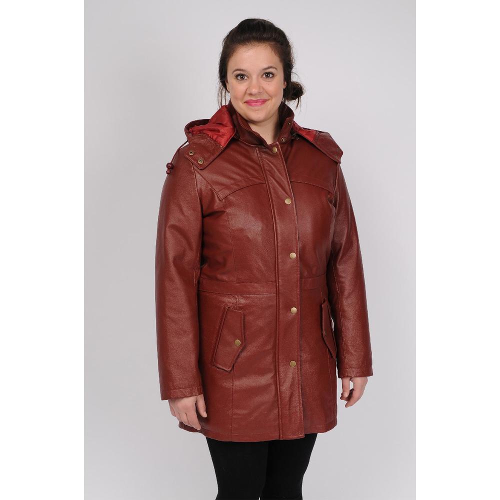 Excelled Women's Plus Nappa Anorak- Online Exclusive
