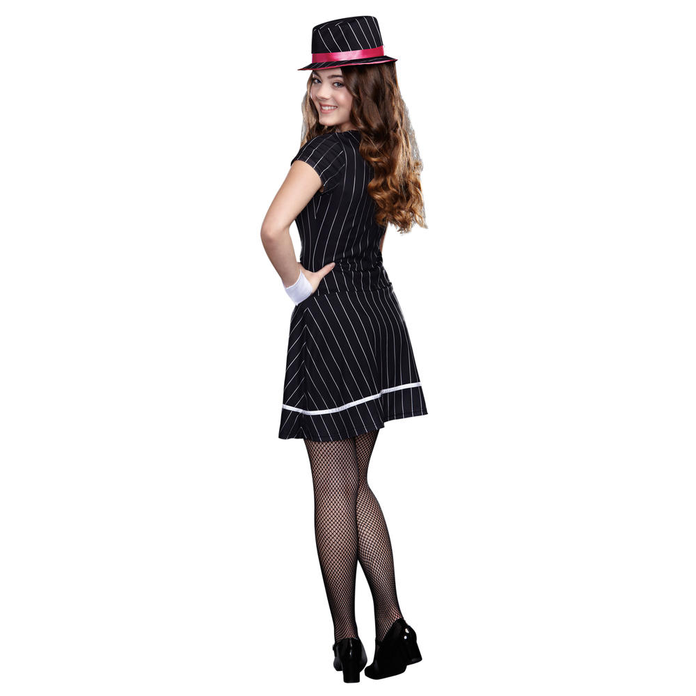 Totally Ghoul Gangster Doll Teen Halloween Costume