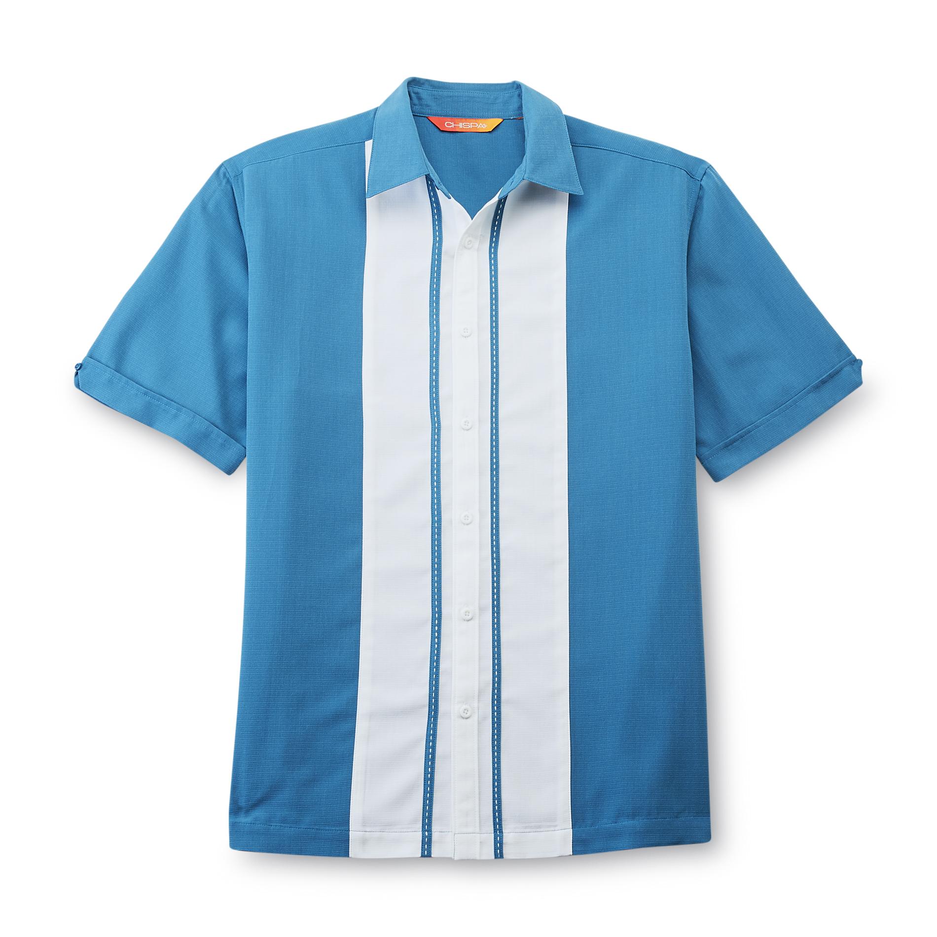 Chispa Men's Cabana Shirt - Colorblock
