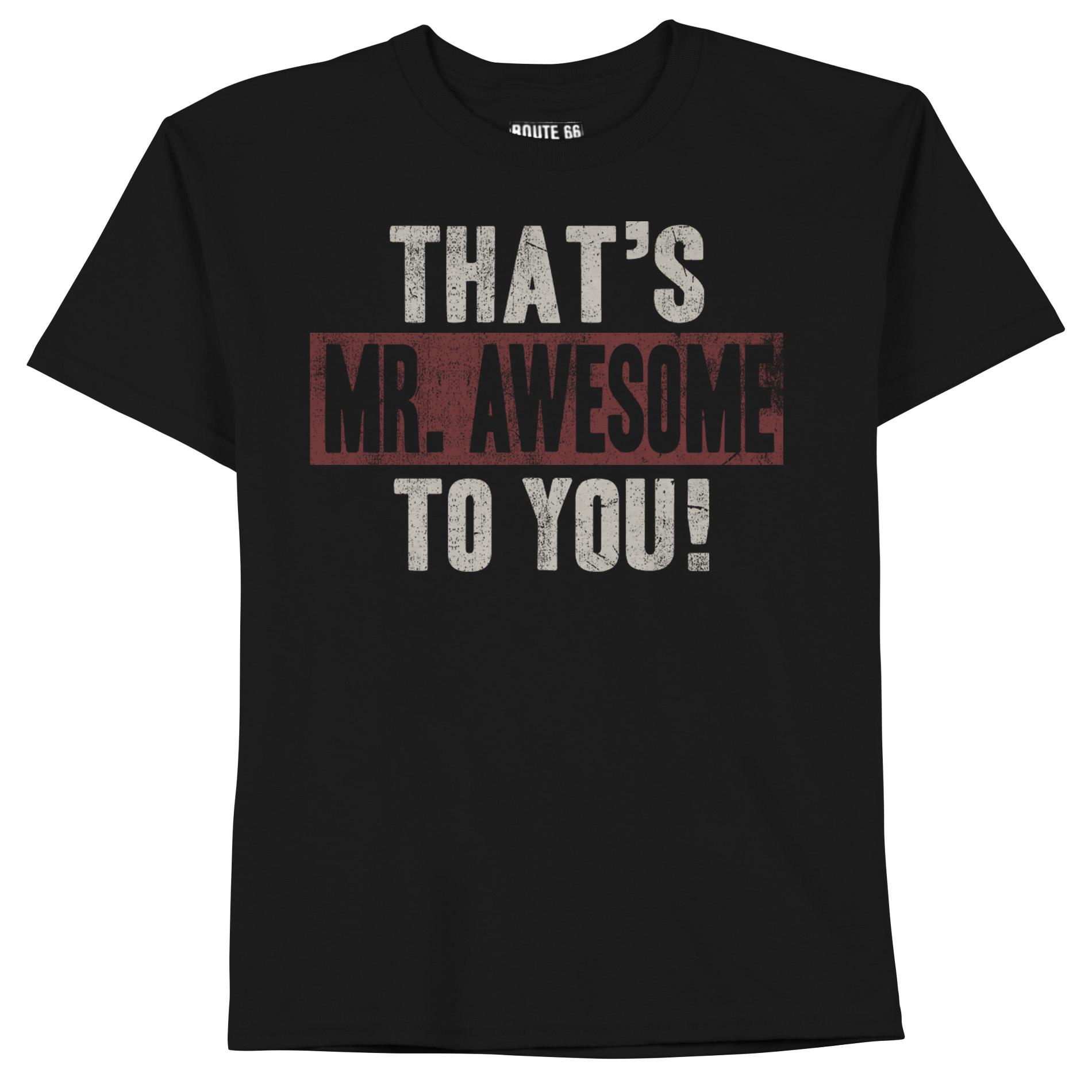 Route 66 Boy's Graphic T-Shirt - Mr. Awesome