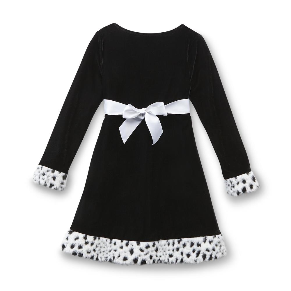 Holiday Editions Girl's Party Dress - Leopard Print