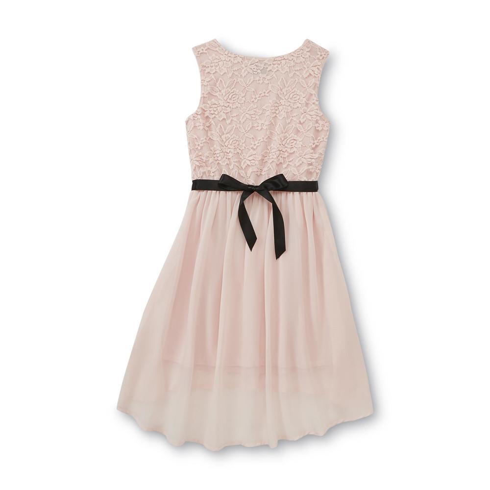 Holiday Editions Girl's Lace & Chiffon Sleeveless Dress