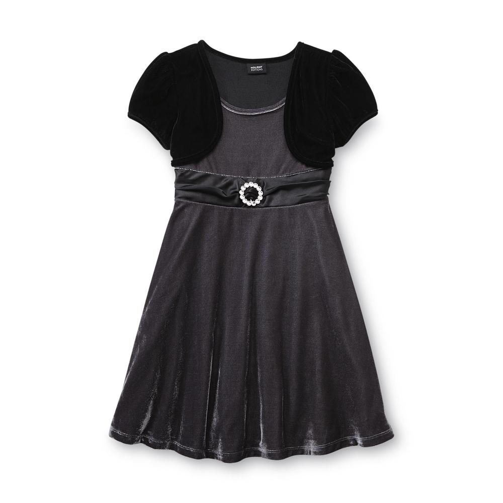 Holiday Editions Girl's Layered Look Party Dress