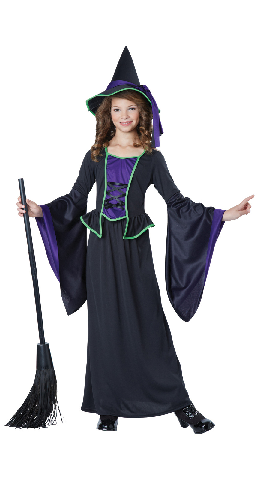 Totally Ghoul Girls' Charmed Witch Halloween Costume