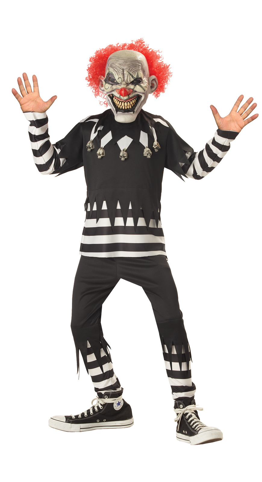 Totally Ghoul Boys' Creepy Clown Halloween Costume