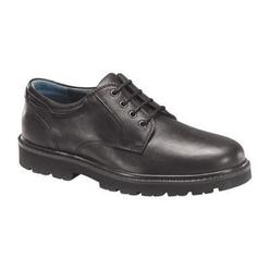 Dockers Men's Shelter Stain Defender Leather Casual Oxford - Black