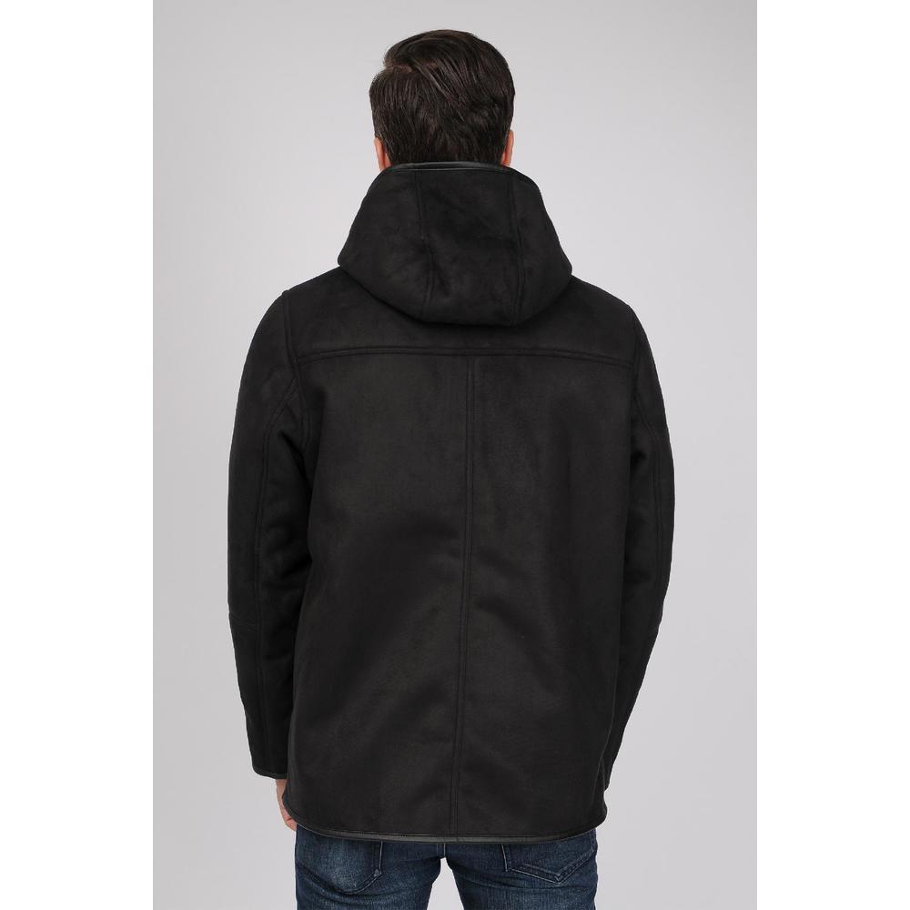 Excelled Men's Hooded Faux Shearling- Online Exclusive