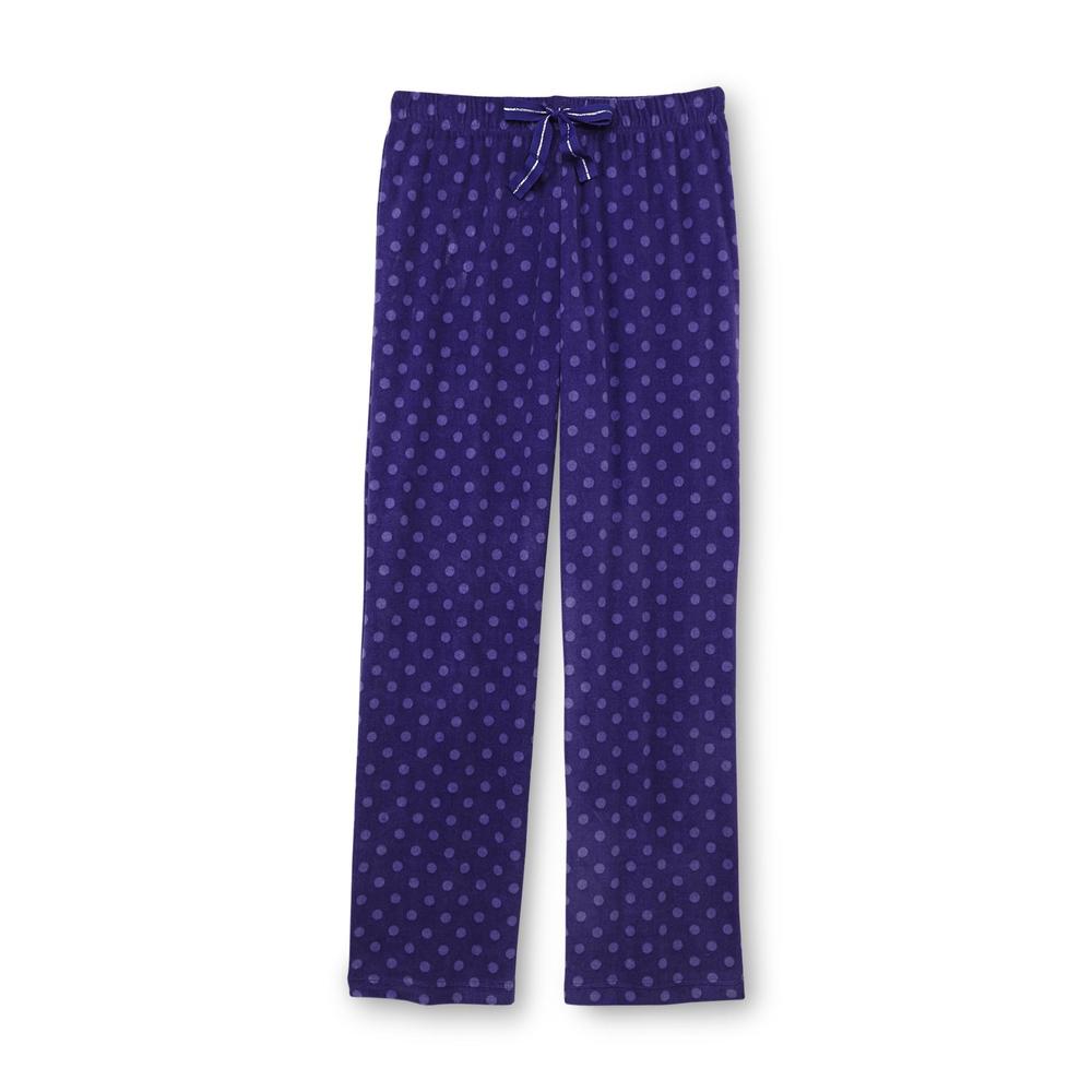 Covington Women's Fleece Pajama Pants - Polka Dot