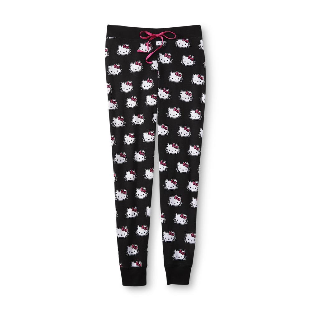 Hello Kitty Women's Slim Fit Thermal Pajama Pants