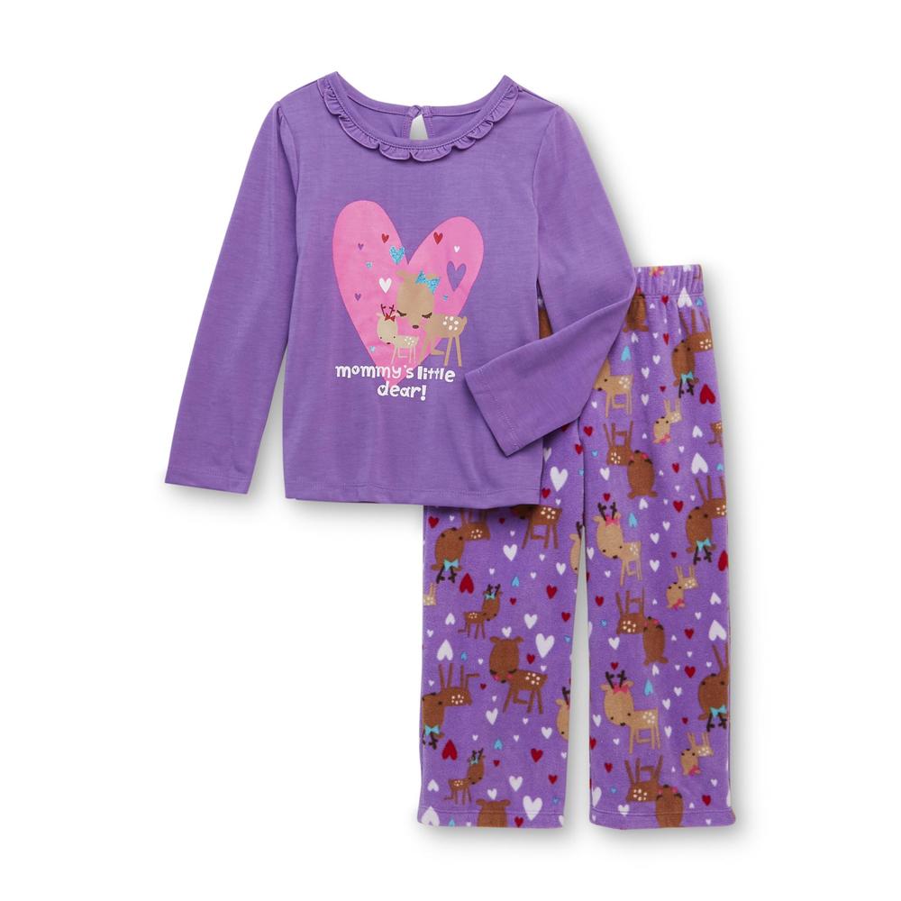 Joe Boxer Infant & Toddler Girl's Pajama Top & Pants - Deer