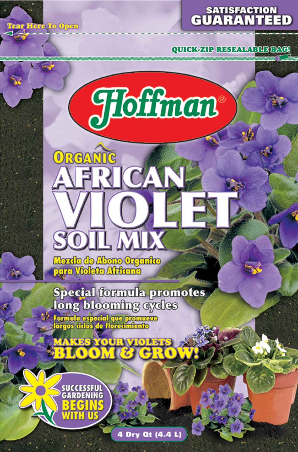 Hoffman HOF10301 African Violet Organic Soil Mix - 4 quart